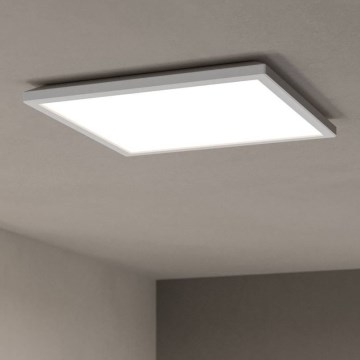 Eglo - Iluminação de teto para casa de banho LED com regulação LED/17,6W/230V 2700-6500K 39x39 cm IP44 branco + comando