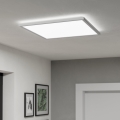Eglo - Iluminação de teto para casa de banho LED com regulação LED/17W/230V 2700-6500K 50x50 cm IP44 branco + comando