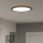 Eglo - Iluminação de teto para casa de banho LED com regulação LED/18,5W/230V 2700-6500K diâmetro 38,9 cm IP44 preto + comando