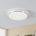 Eglo - Iluminação de teto para casa de banho LED LED/15,6W/230V IP44 cromado brilhante