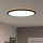 Eglo - Iluminação de teto para casa de banho LED LED/16,8W/230V 2700/4000/6500K diâmetro 50 cm IP44 preto