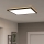 Eglo - Iluminação de teto para casa de banho LED LED/17W/230V 2700/4000/6500K 50x50 cm IP44 preto
