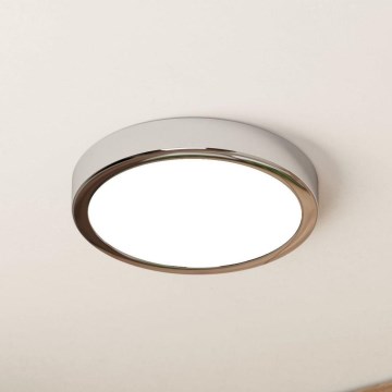 Eglo - Iluminação de teto para casa de banho LED LED/17W/230V IP44 cromado brilhante