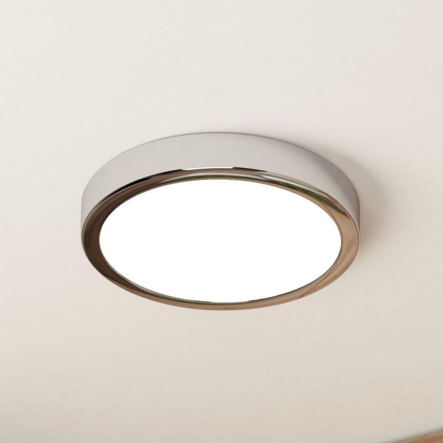 Eglo - Iluminação de teto para casa de banho LED LED/17W/230V IP44 cromado brilhante