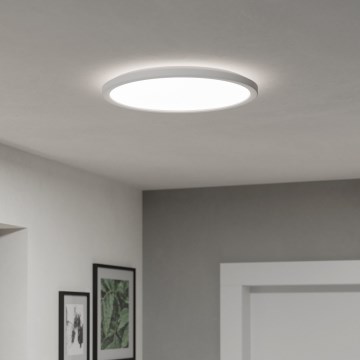 Eglo - Iluminação de teto para casa de banho LED LED/18,5W/230V 2700/4000/6500K diâmetro 38,9 cm IP44 branco