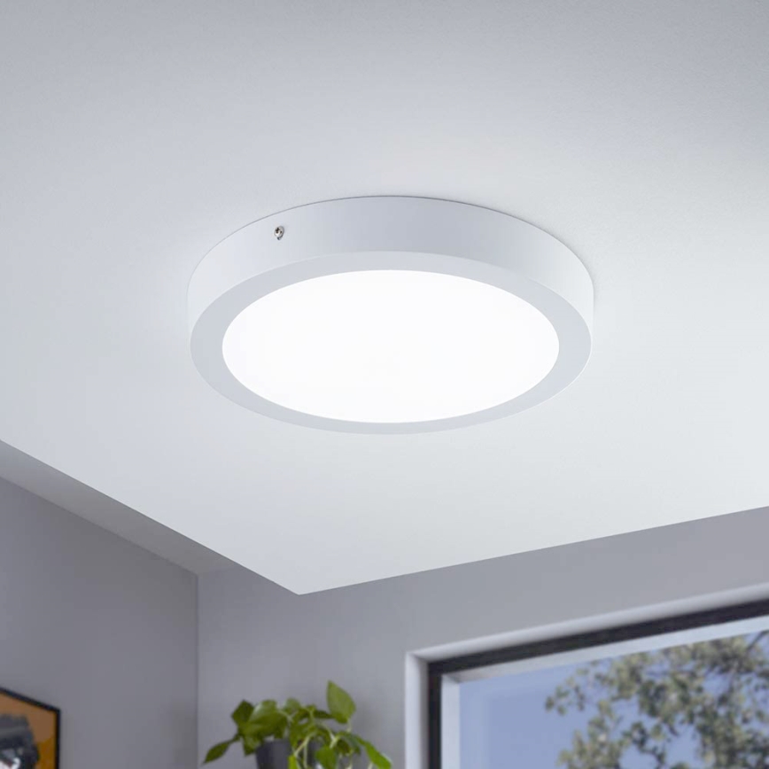 Eglo - Iluminação de teto RGBW com regulação FUEVA-C LED/21W/230V