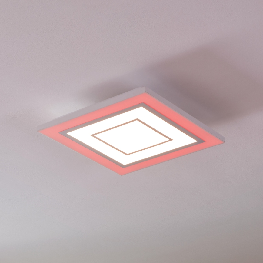 Eglo - Iluminação de teto RGBW com regulação LED/18W/230V 3000-6500K + controlo remoto