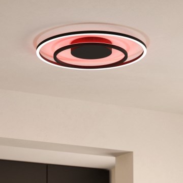 Eglo - Iluminação de teto RGBW com regulação LED/21,5W/230V