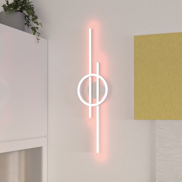 Eglo - Iluminação de teto RGBW com regulação LED/23,5W/230V 2700-6500K branco + controlo remoto