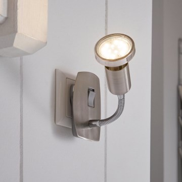 Eglo - Iluminação de tomada LED 1xGU10-LED/3W/230V