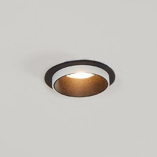 Eglo - Iluminação embutida 1xGU10/35W/230V antracite/branco