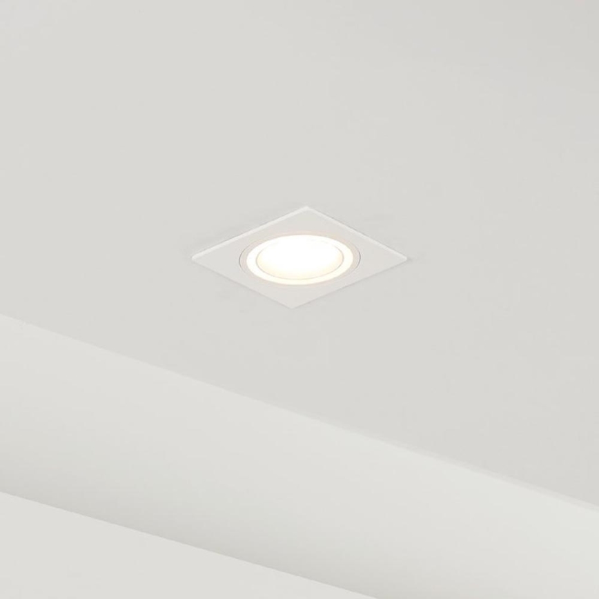 Eglo - Iluminação embutida 1xGU10/35W/230V branco