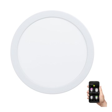 Eglo - Iluminação embutida de casa de banho LED com regulação LED/16,5W/230V IP44 ZigBee