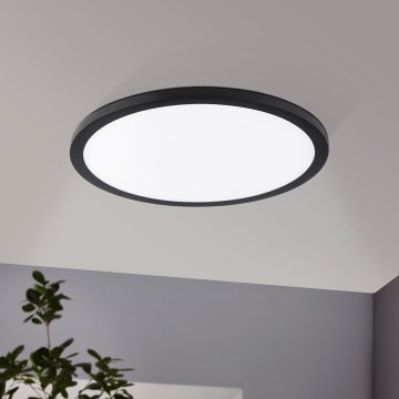 Eglo - Iluminação embutida LED LED/22W/230V 3000K preta