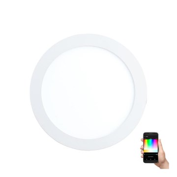 Eglo - Iluminação embutida LED RGB com regulação FUEVA-C LED/10,5W/230V