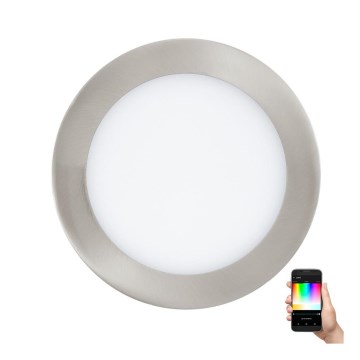 Eglo - Iluminação embutida LED RGB com regulação FUEVA-C LED/10,5W/230V