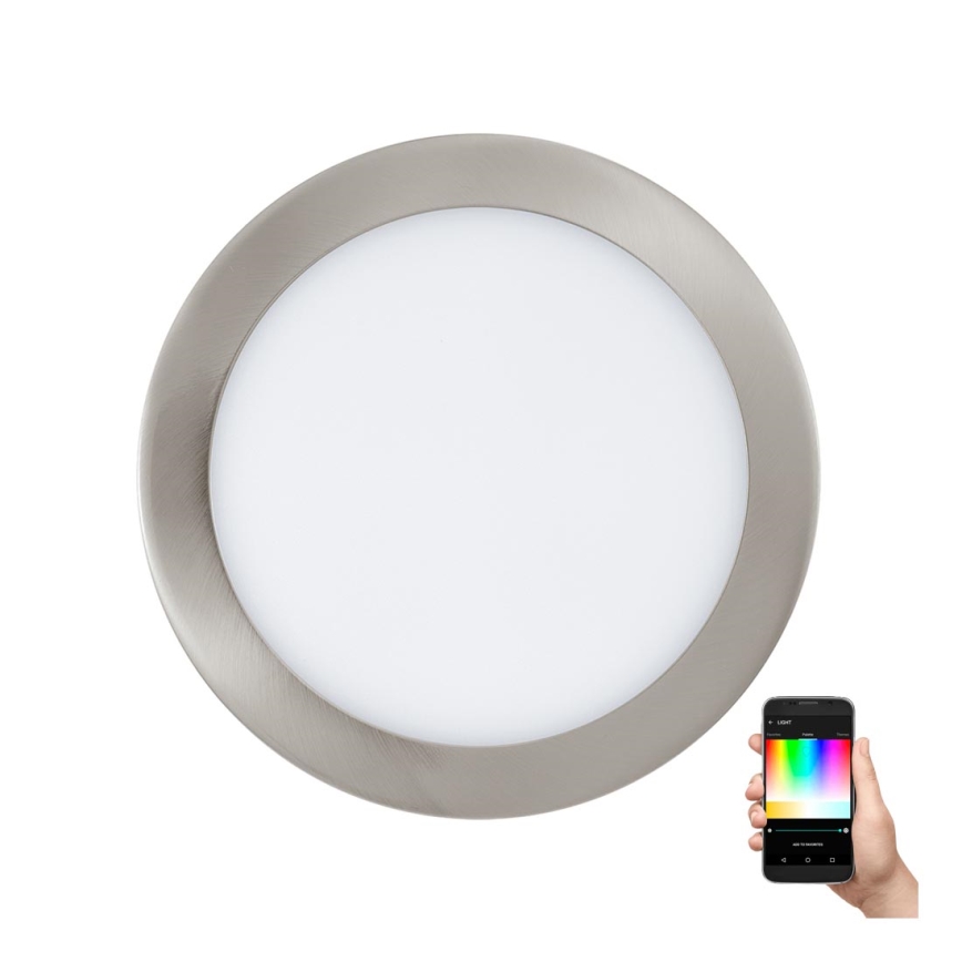 Eglo - Iluminação embutida LED RGB com regulação FUEVA-C LED/15,6W/230V
