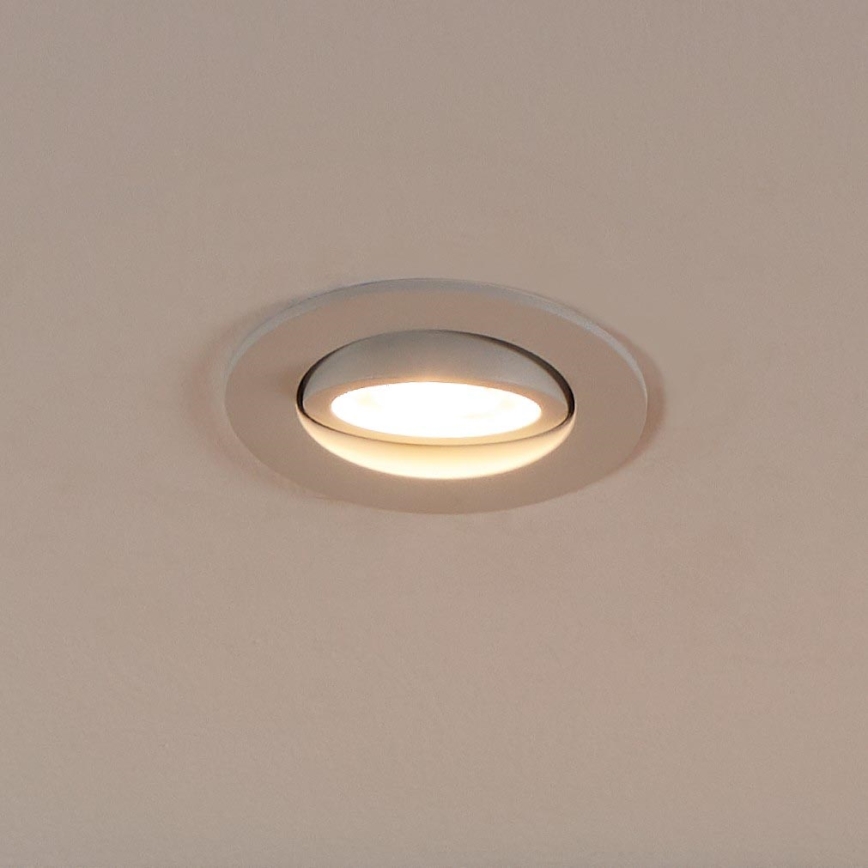 Eglo - Iluminação embutida LED RGBW com regulação LED/5W/230V ZigBee