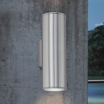 Eglo - Iluminação LED de exterior 2xGU10/3W/230V IP44