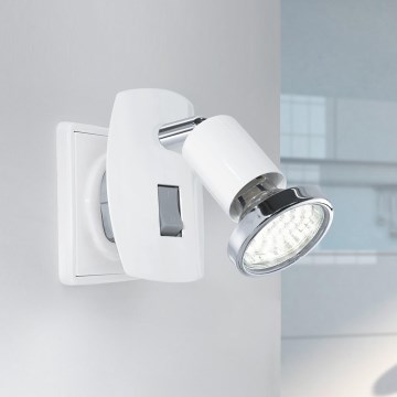 Eglo - Iluminação para tomada LED 1xGU10-LED/3W/230V