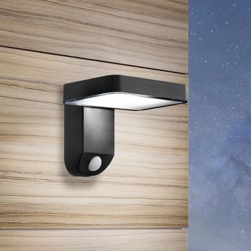 Eglo - Iluminação solar de parede LED com sensor LED/4,5W/3,7V IP44