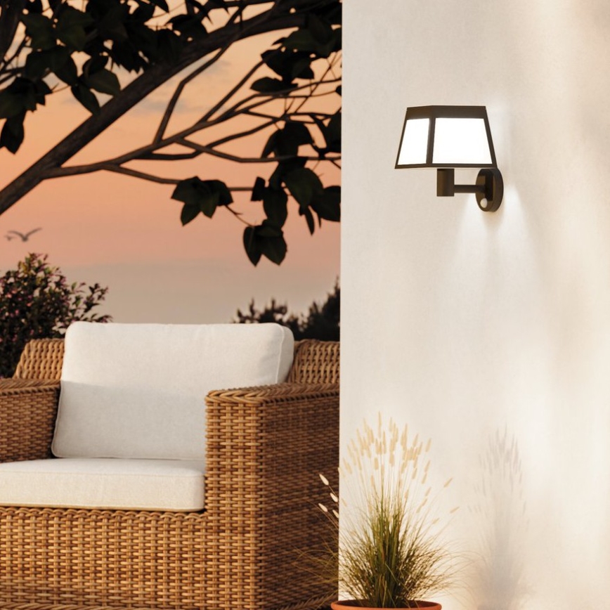 Eglo - Iluminação solar de parede LED com sensor LED/7,5W/3,7V IP44