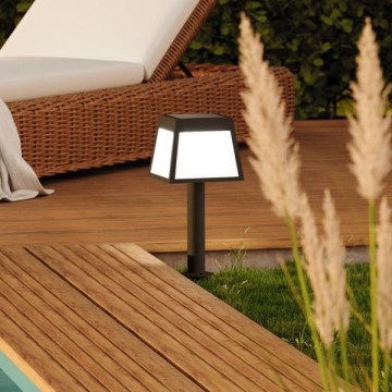 Eglo - Iluminação solar LED com sensor LED/7,5W/3,7V 56cm IP44
