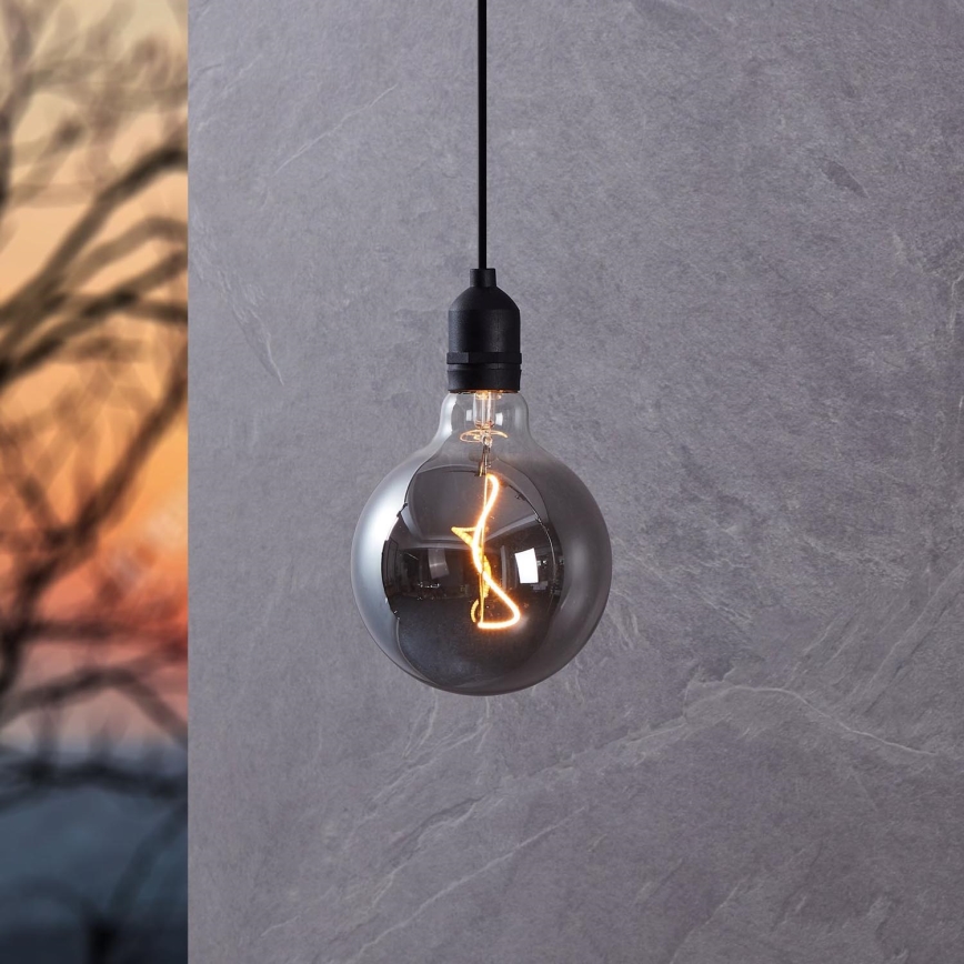 Eglo - Iluminação suspensa exterior LED LED/0,06W/6V IP44 cinzenta