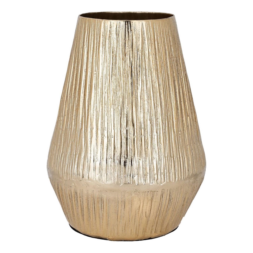 Eglo - Jarra de metal 27x20 cm dourado