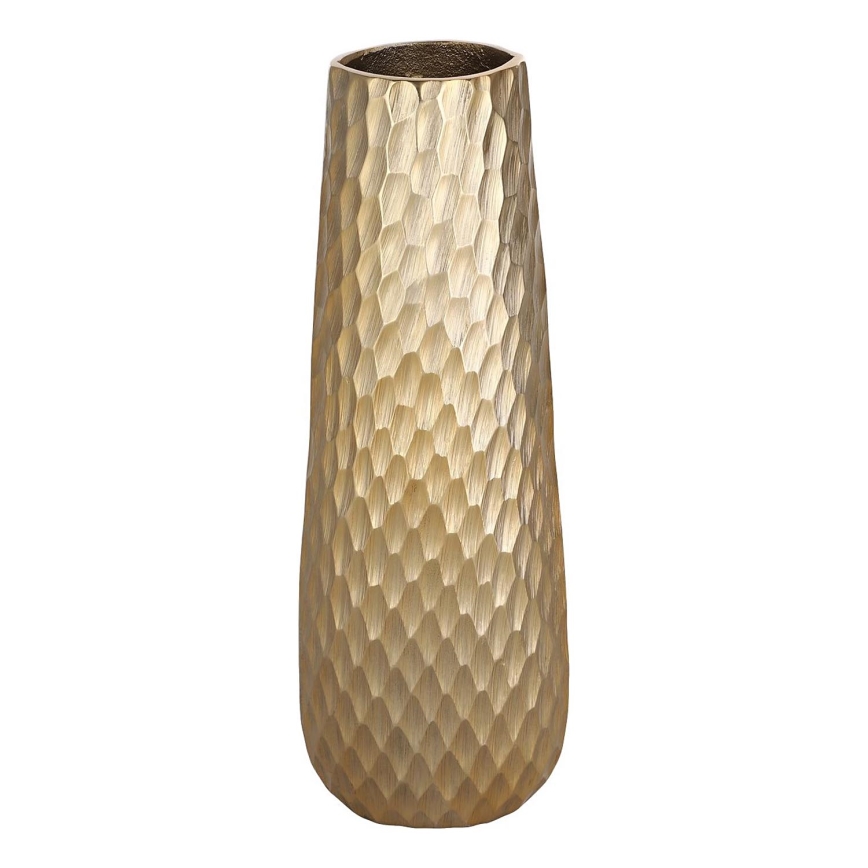 Eglo - Jarra de metal 40,5x14 cm dourado