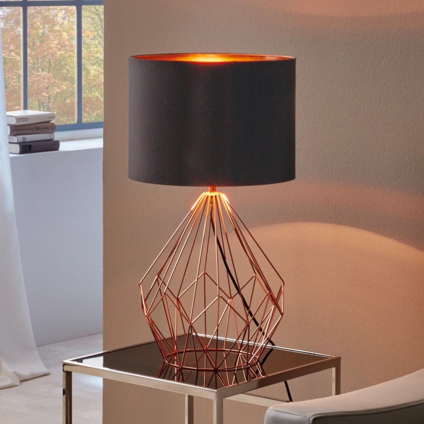 Eglo - Lâmpada de mesa 1xE27/60W/230V