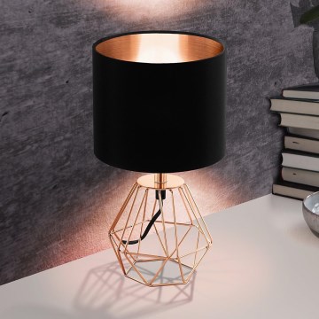 Eglo - Lâmpada de mesa 2 1xE14/60W/230V
