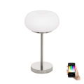 Eglo - Lâmpada de mesa LED RGB regulável OPTICA-C LED/16W/230V diâmetro 27,5 cm