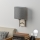 Eglo - LED Applique de parede TUNJA 1xE27/60W/230V cromo fosco/cinza