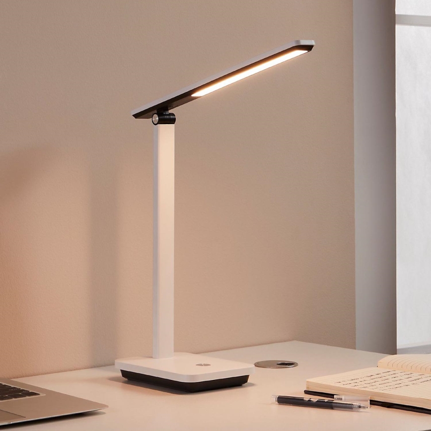 Eglo - LED Candeeiro de mesa recarregável com regulação LED/3,6W/5V 1800mAh branco