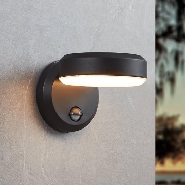 Eglo - LED Iluminação de parede exterior com sensor LED/10,8/230V IP44