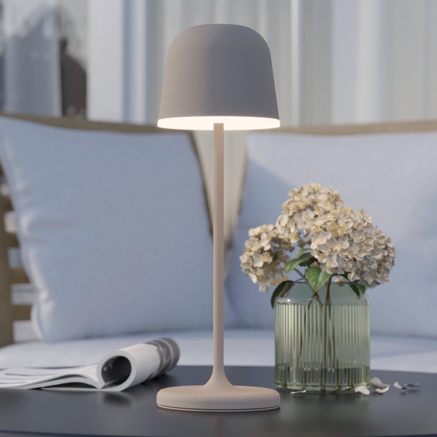 Eglo - LED Regulação exterior rechargeable candeeiro LED/2,2W/5V 1800mAh bege IP54
