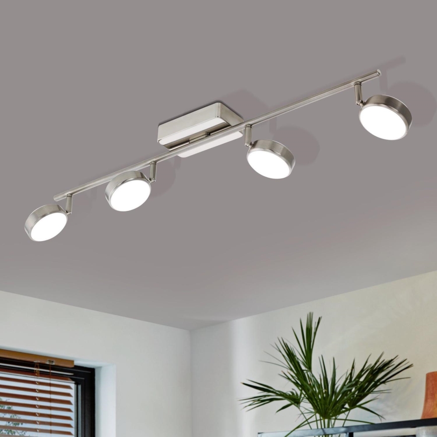 Eglo - LED RGB Foco com regulação CORROPOLI-C 4xLED/5W/230V