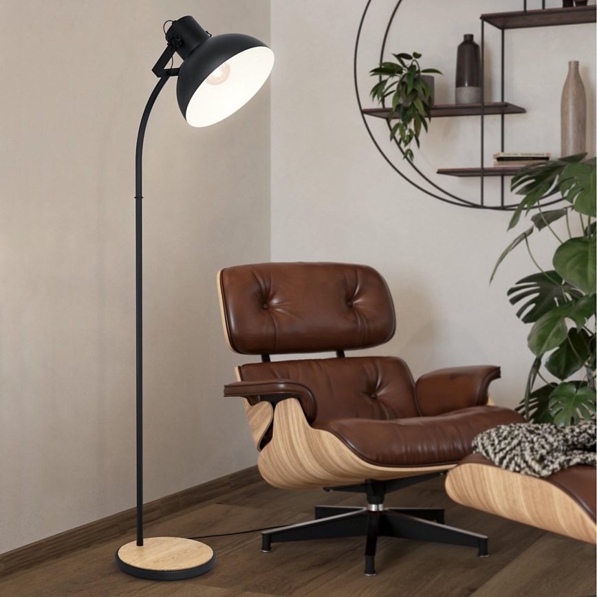 Eglo - Luminária de piso 1xE27/28W/230V