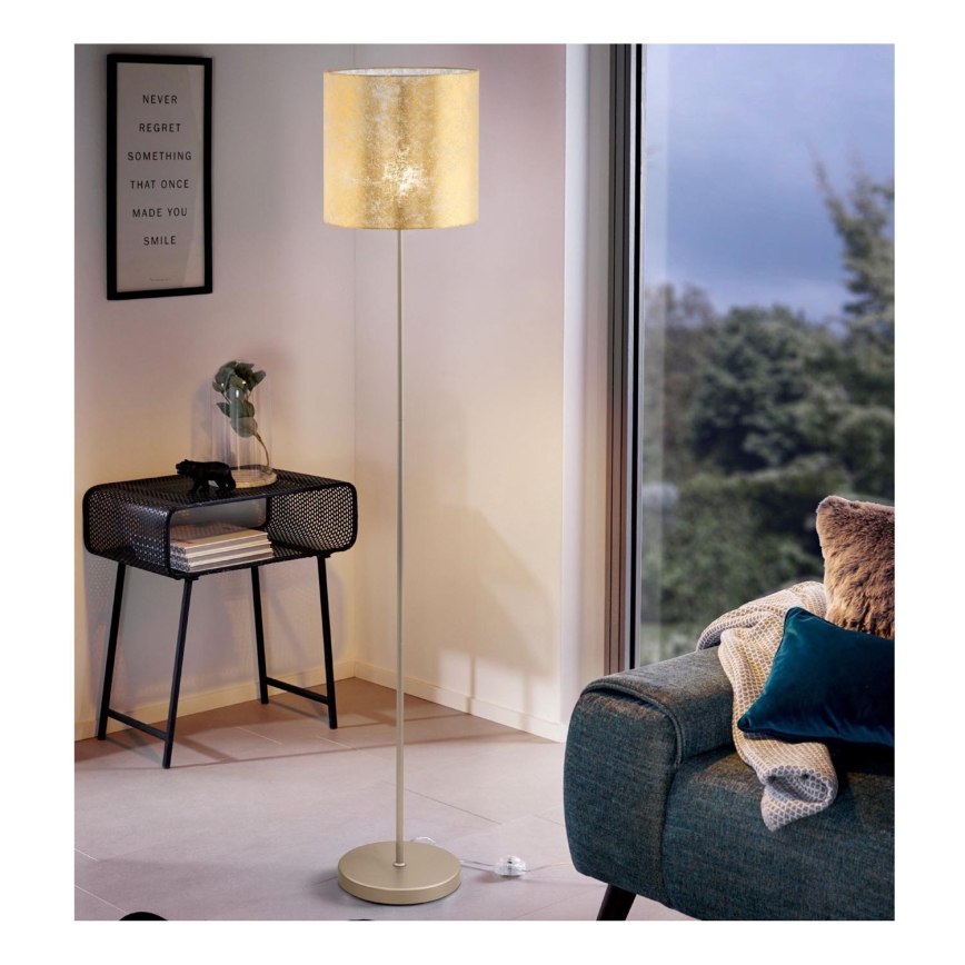 Eglo - Luminária de piso 1xE27/60W/230V