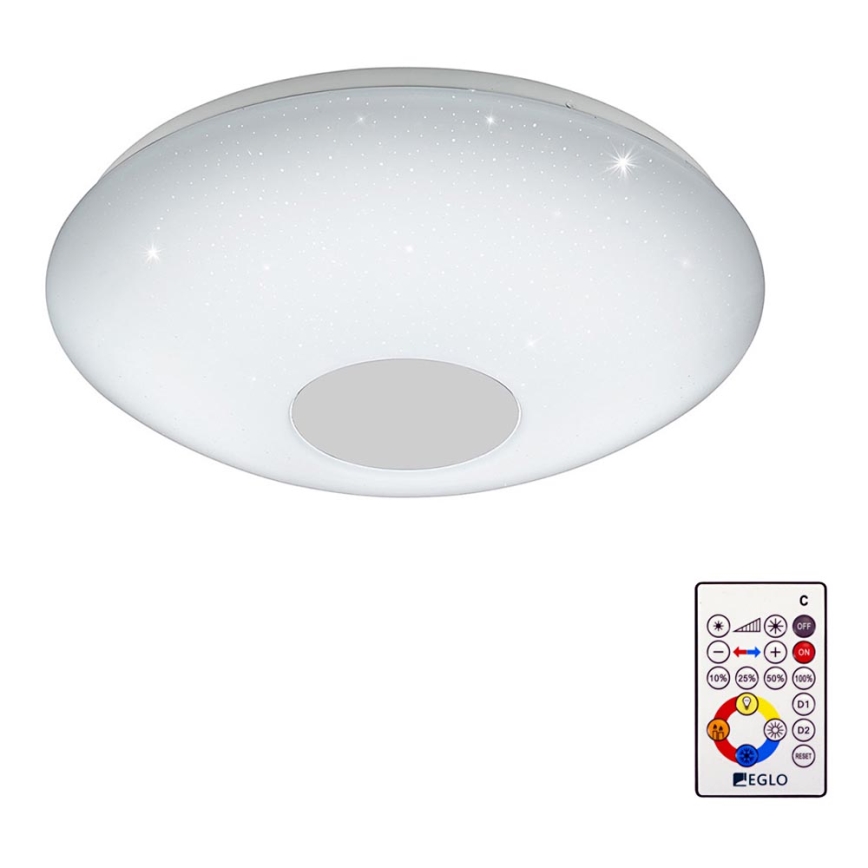 Eglo - Luminária de teto LED dimmerizável LED/14W/230V + controlo remoto