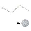 Eglo - Luminária de teto LED MY CHOICE 6xE14/4W/230V cromo mate