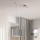 Eglo - Lustre LED suspenso CALCENA 1xE27/60W/230V cromo/cinza