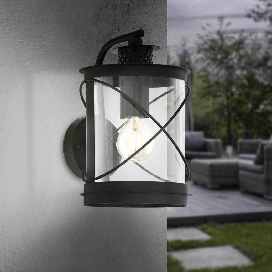 Eglo - Luz de exterior 1xE27/60W/230V IP44