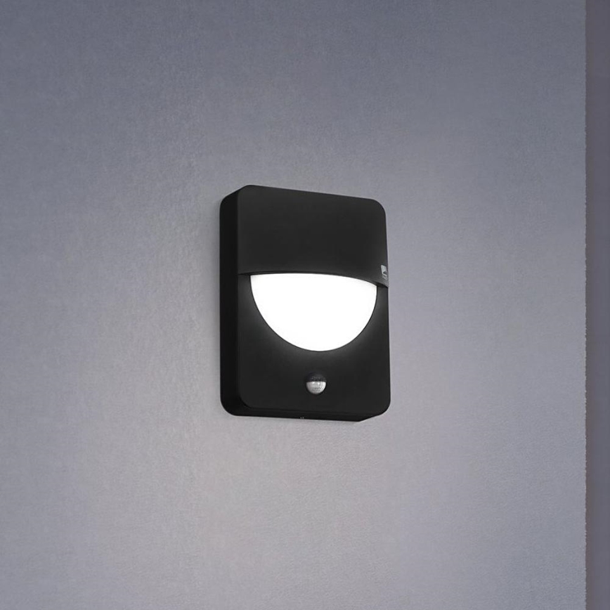 Eglo - Luz de exterior com sensor 1xE27/28W/230V IP44
