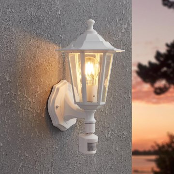 EGLO - Luz de exterior com sensor 5 1xE27/60W/230V