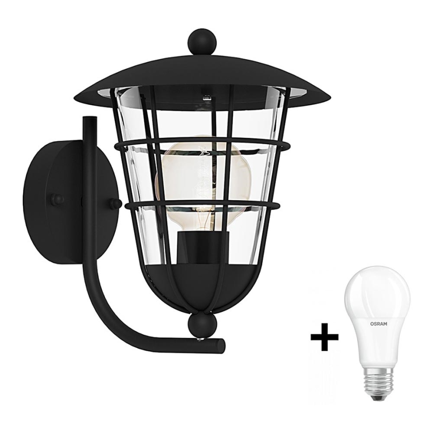 Eglo - Luz de exterior LED 1xE27/8,5W/230V IP44