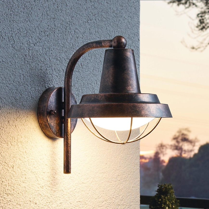 Eglo - Luz de exterior LED 1xE27/8,5W/230V IP44