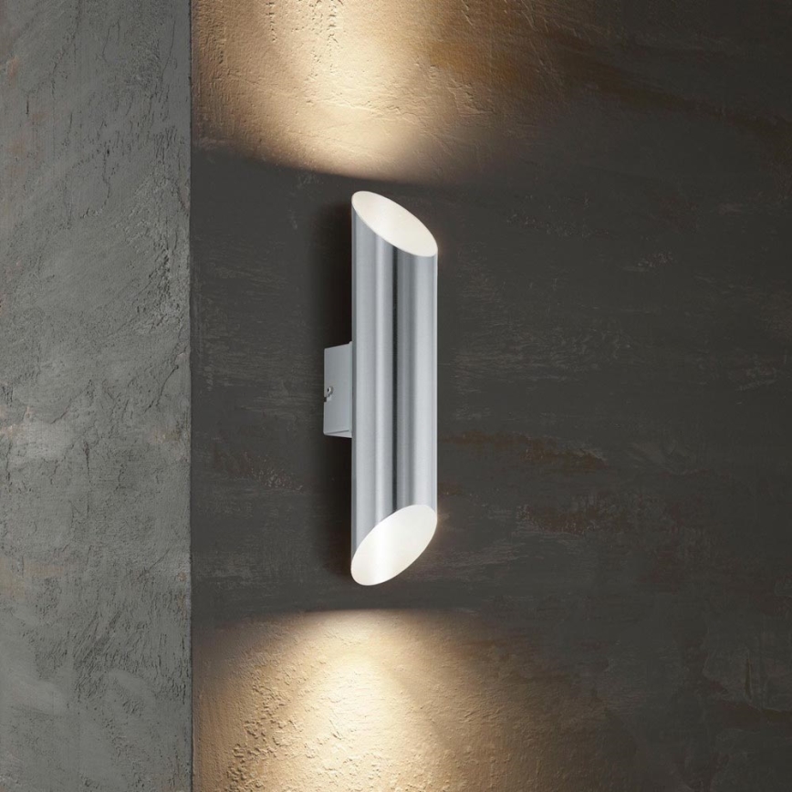 Eglo - Luz de exterior LED 2xLED/3,7W/230V IP44