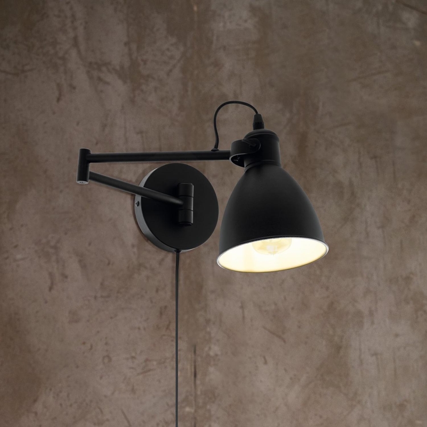 Eglo - Luz de parede 1xE27/10W/230V